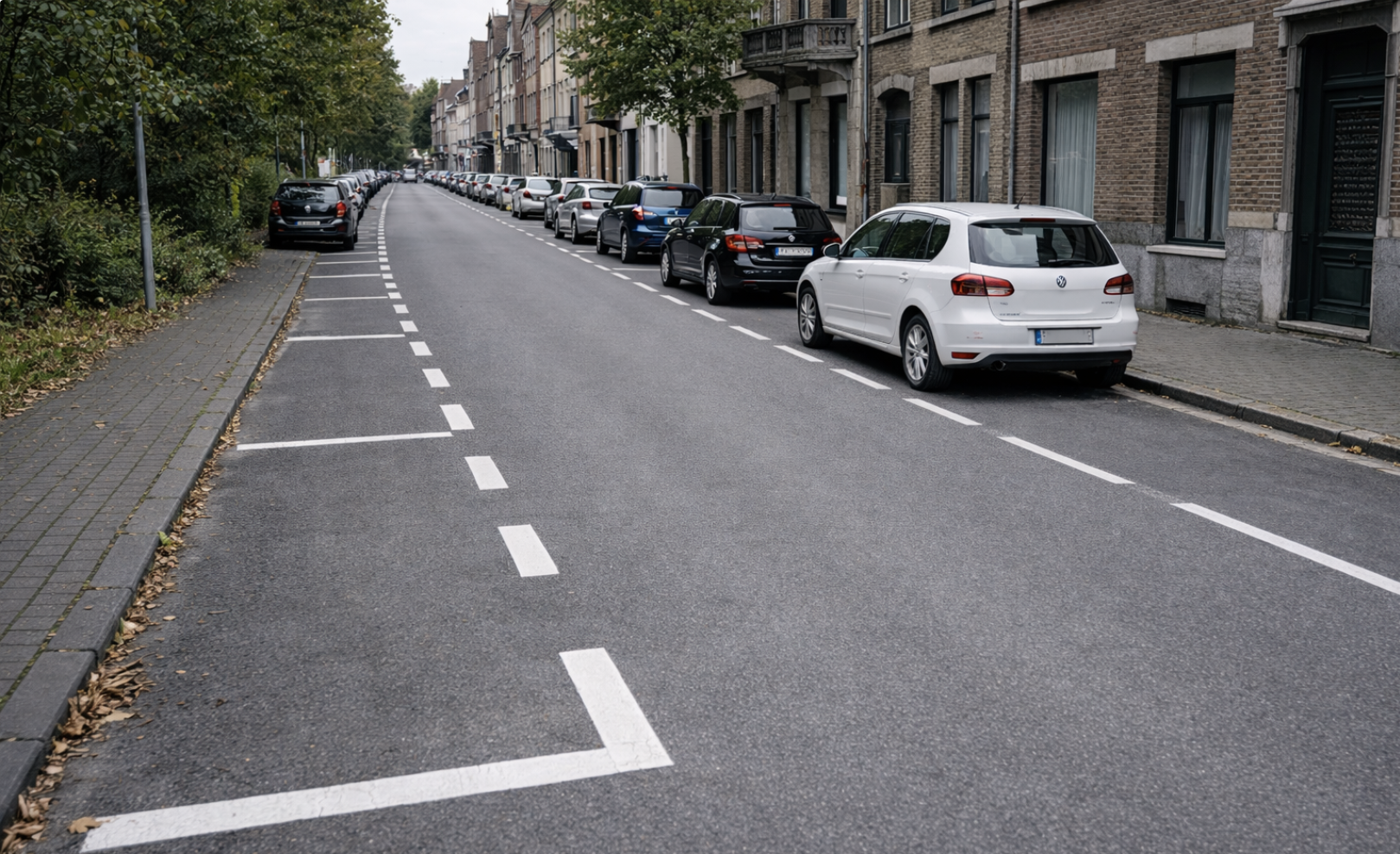 Bande de stationnement